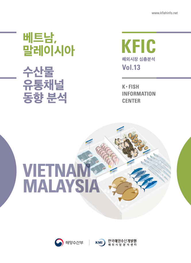KFIC 심층분석 Vol.13 베트남, 말레이시아 수산물 유통채널 동향 분석 표지